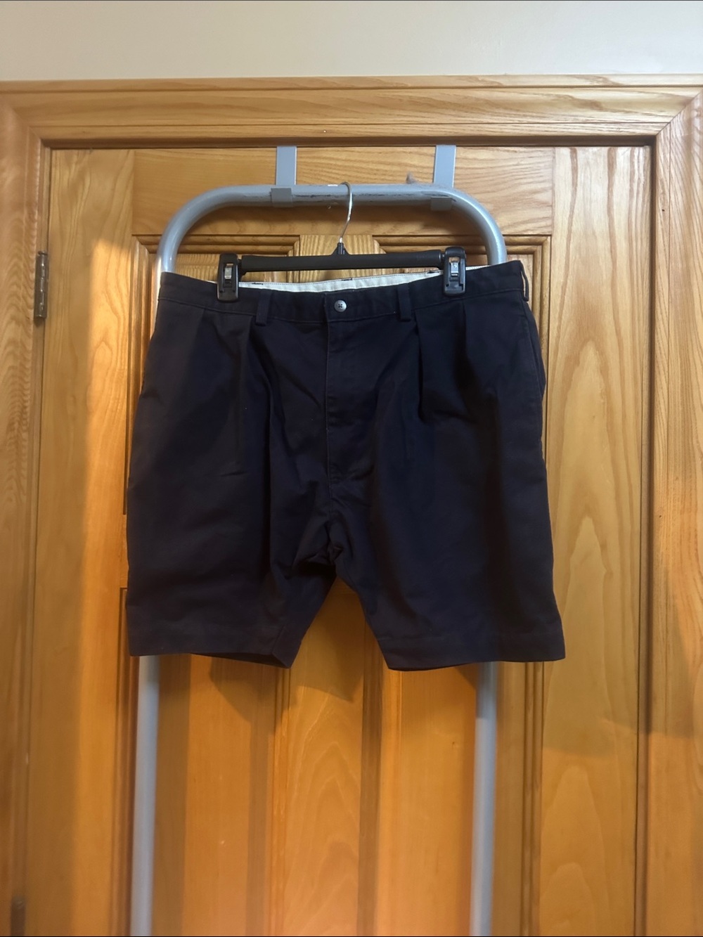 Polo by Ralph Lauren Navy Flat-Front Men's Shorts